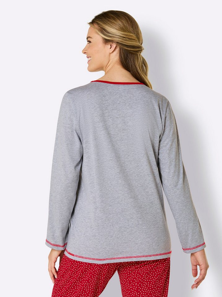 comtessa Schlafanzug Schlafanzug-Shirt Langarm – Bild 2 von 3