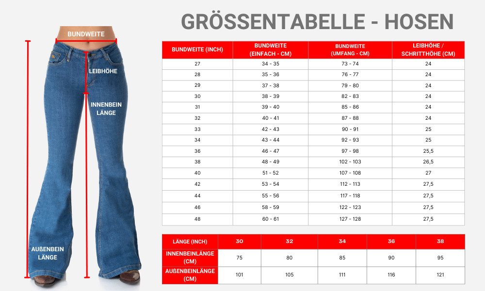 Comycom Bootcut-Jeans Damen STAR CUT PARADISE – Bild 2 von 5