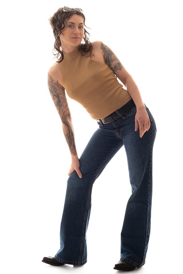 Comycom Bootcut-Jeans Damen STAR CUT PARADISE – Bild 3 von 5