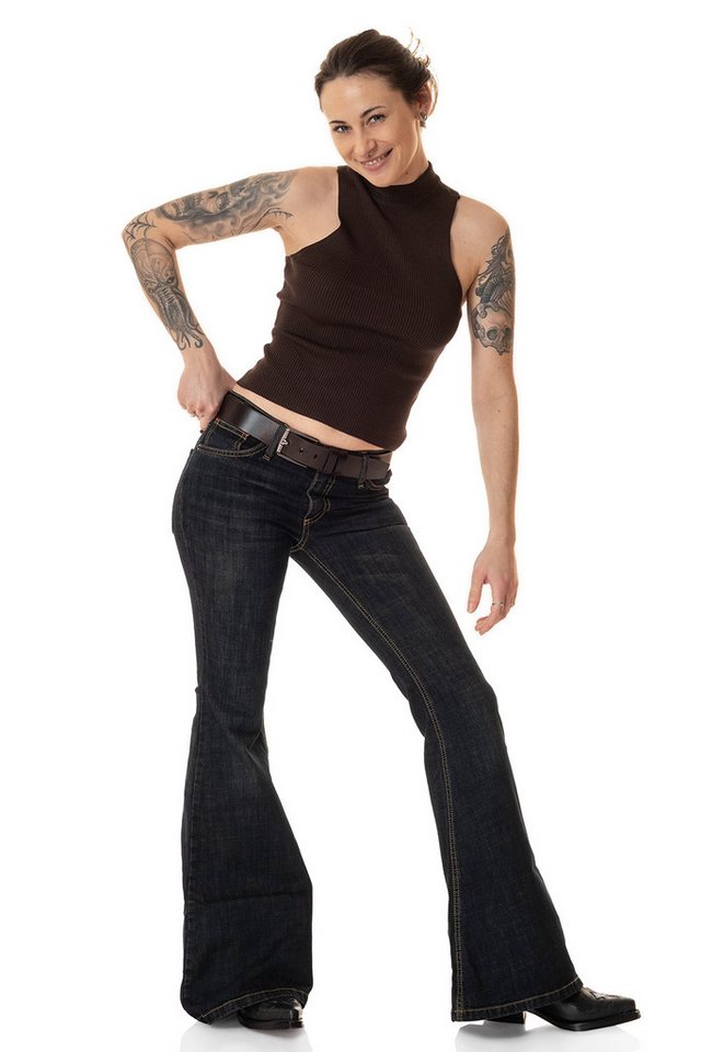 Comycom Schlagjeans Damen STAR ROOTS – Bild 5 von 5