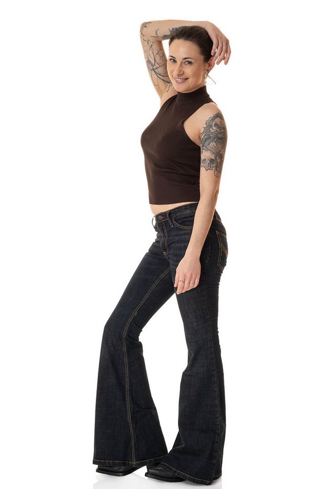 Comycom Schlagjeans Damen STAR ROOTS – Bild 3 von 5