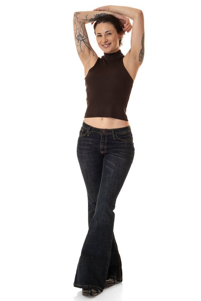 Comycom Schlagjeans Damen STAR ROOTS – Bild 4 von 5