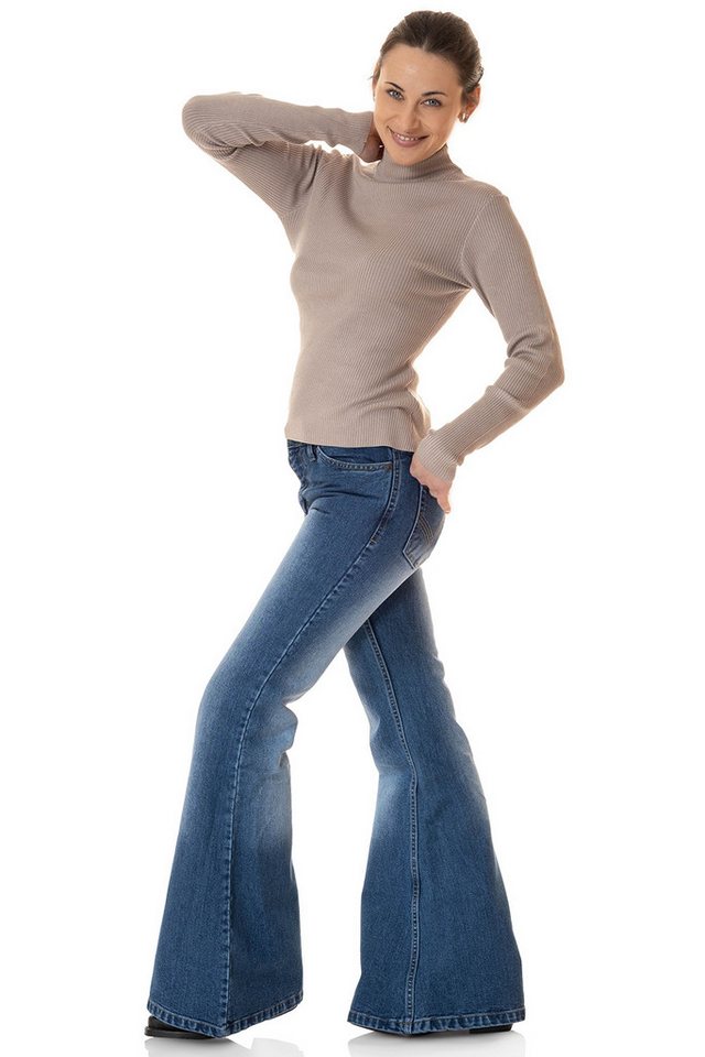 Comycom Schlagjeans Damen STAR USED – Bild 3 von 5