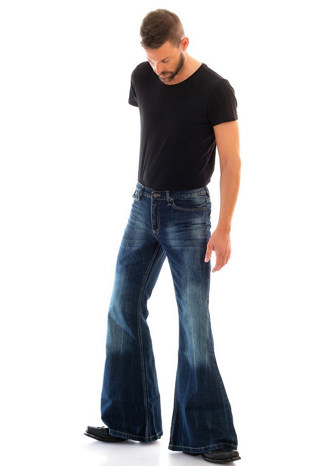 Comycom Schlagjeans Herren Jeans STAR BURN – Bild 3 von 5