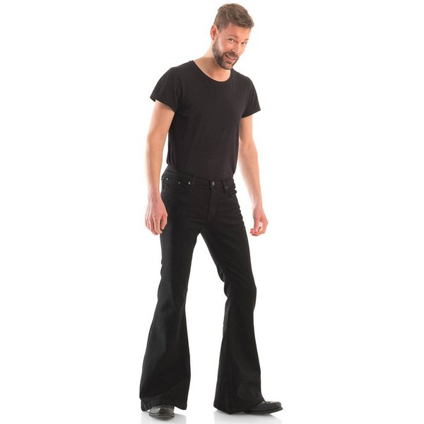 Comycom Schlagjeans Herren STAR BLACK BLACK