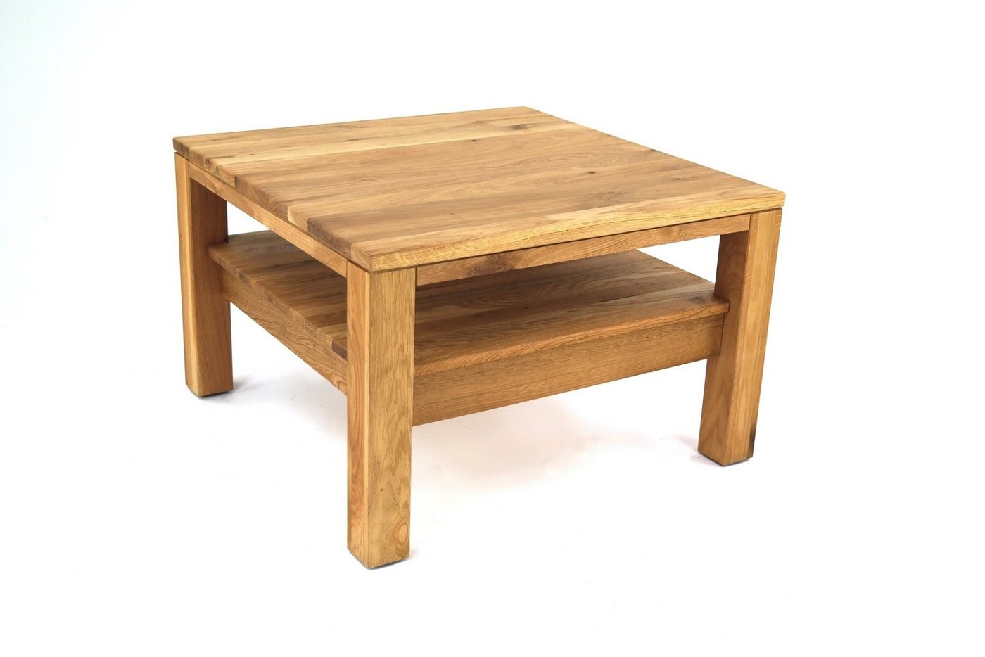 Concept GmbH Couchtisch in Eiche, Gestell Eiche - 70x48x70cm (BxHxT) – Bild 3 von 3