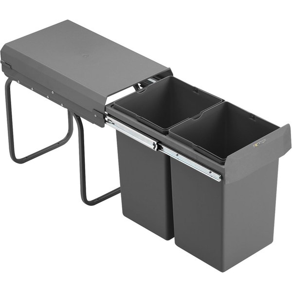 Concepto Einbaumülleimer Vestavný Odpadkový Koš Rota pro Skříňky od 30 cm, 2x 15 l do Kuchyně, siehe Beschreibung