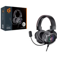 CONCEPTRONIC Headset Gaming+Split./Bedien./Mikr/RGB 2.20m sw