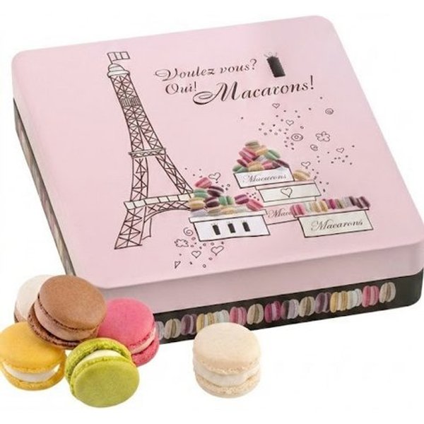 Confiserie Rabbel Süßigkeit Macarons 150g, 1 x