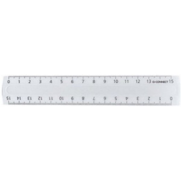 Connect Lineal Lineal Kunststoff transparent 15cm