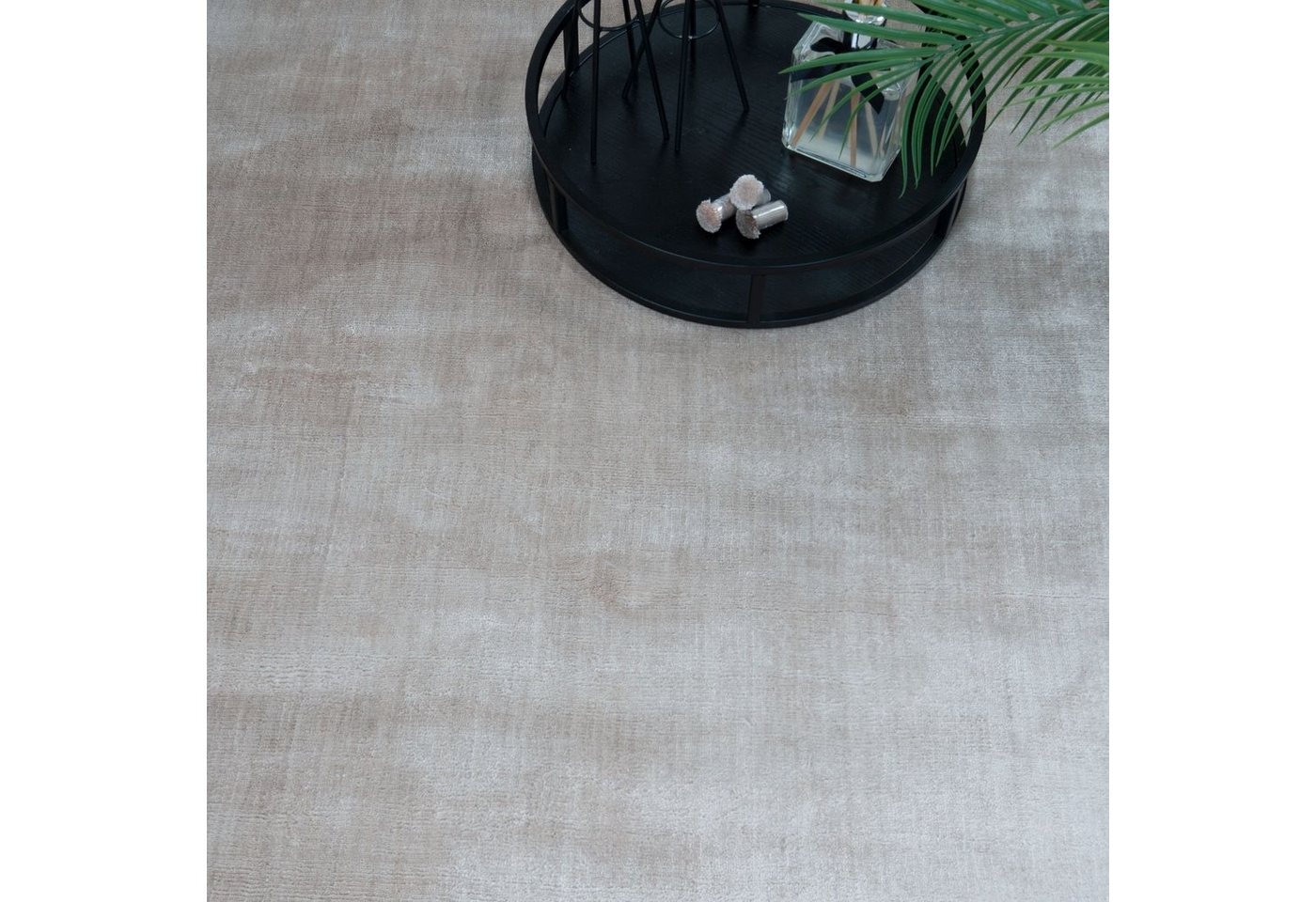 Consilio Concept Designteppich BAMBOO Teppich Wohnzimmer luxuriös Viskose Seidenglanz Soft – Bild 2 von 5