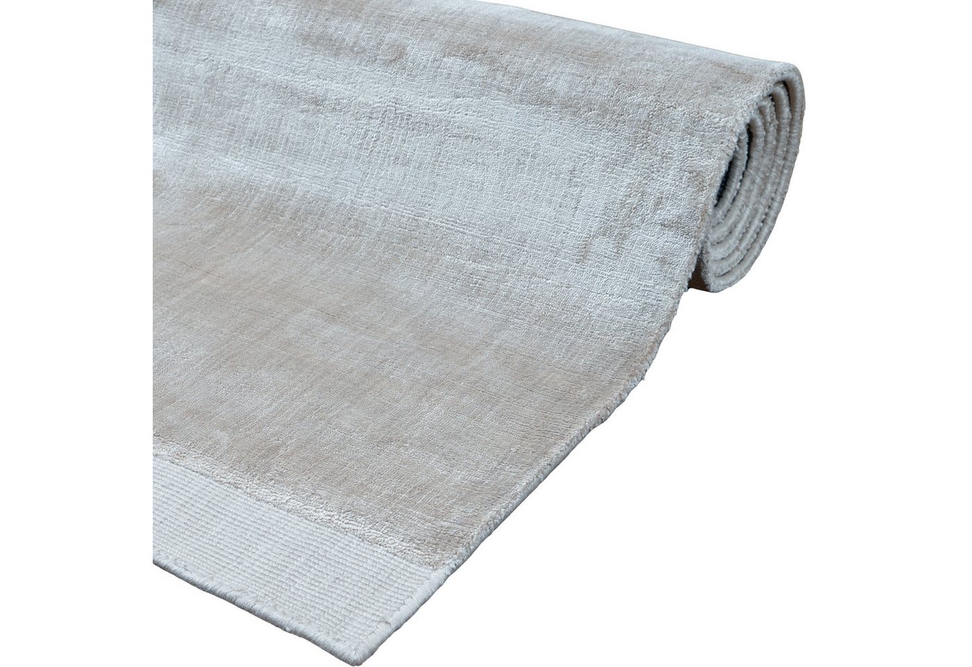 Consilio Concept Designteppich BAMBOO Teppich Wohnzimmer luxuriös Viskose Seidenglanz Soft – Bild 4 von 5