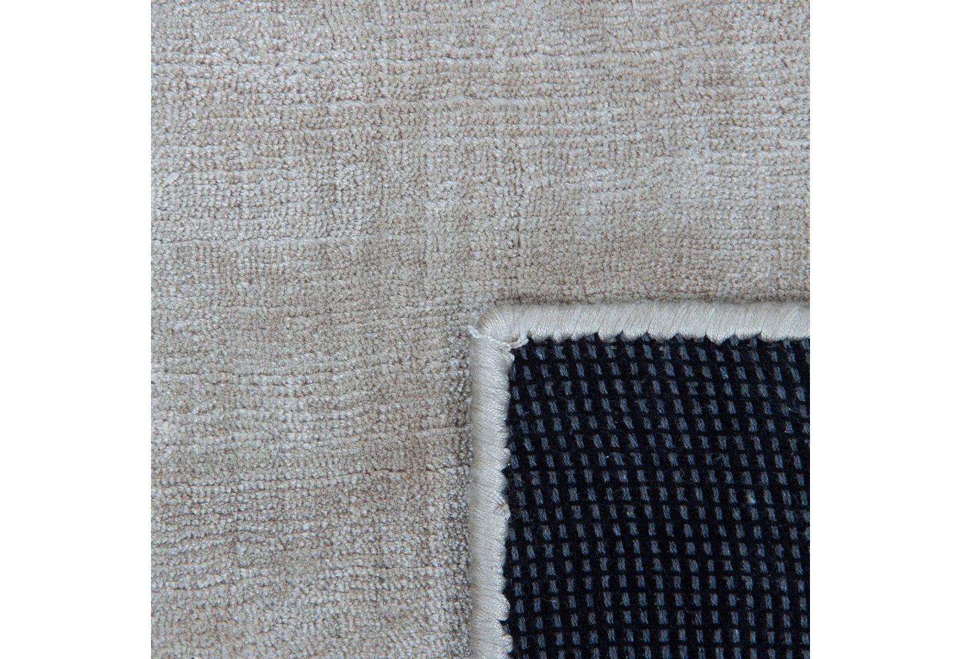Consilio Concept Designteppich BAMBOO Teppich Wohnzimmer luxuriös Viskose Seidenglanz Soft – Bild 5 von 5