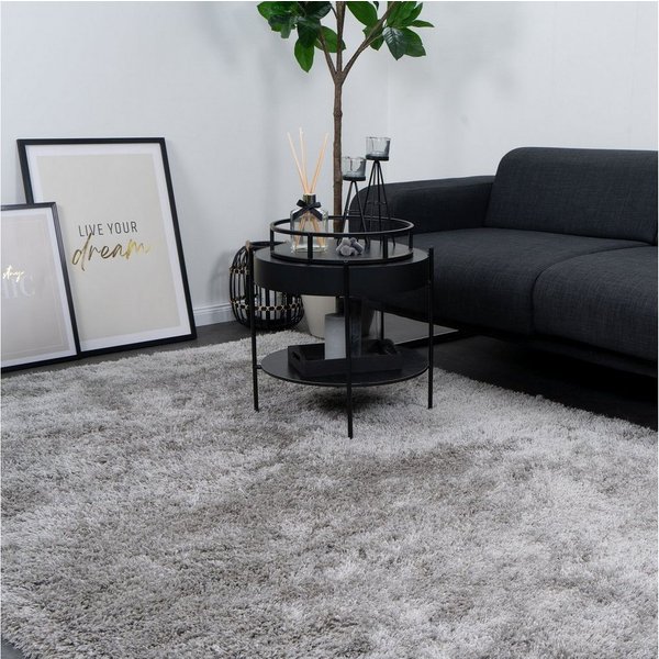 Consilio Concept Designteppich MONA Teppich Wohnzimmer Hochflor Shaggy langflorig handgefertigt