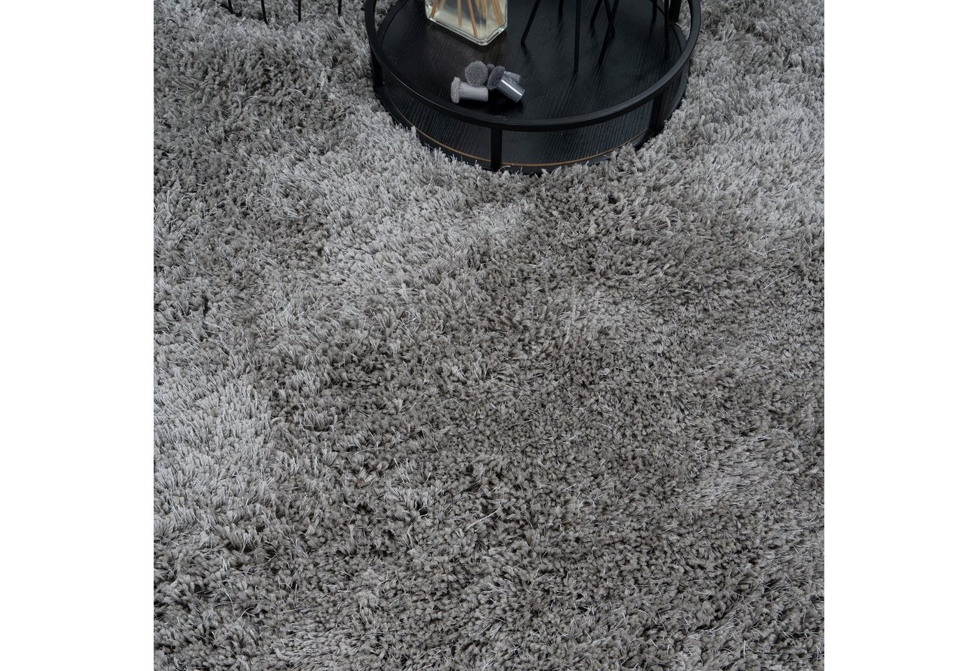 Consilio Concept Designteppich MONA Teppich Wohnzimmer Hochflor Shaggy langflorig handgefertigt – Bild 2 von 5