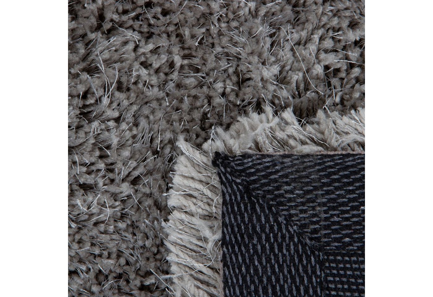 Consilio Concept Designteppich MONA Teppich Wohnzimmer Hochflor Shaggy langflorig handgefertigt – Bild 5 von 5