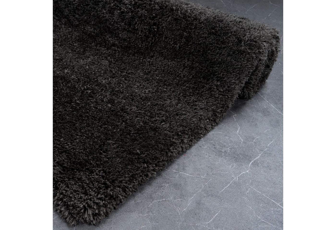 Consilio Concept Designteppich MONA Teppich Wohnzimmer Hochflor Shaggy langflorig handgefertigt – Bild 4 von 5