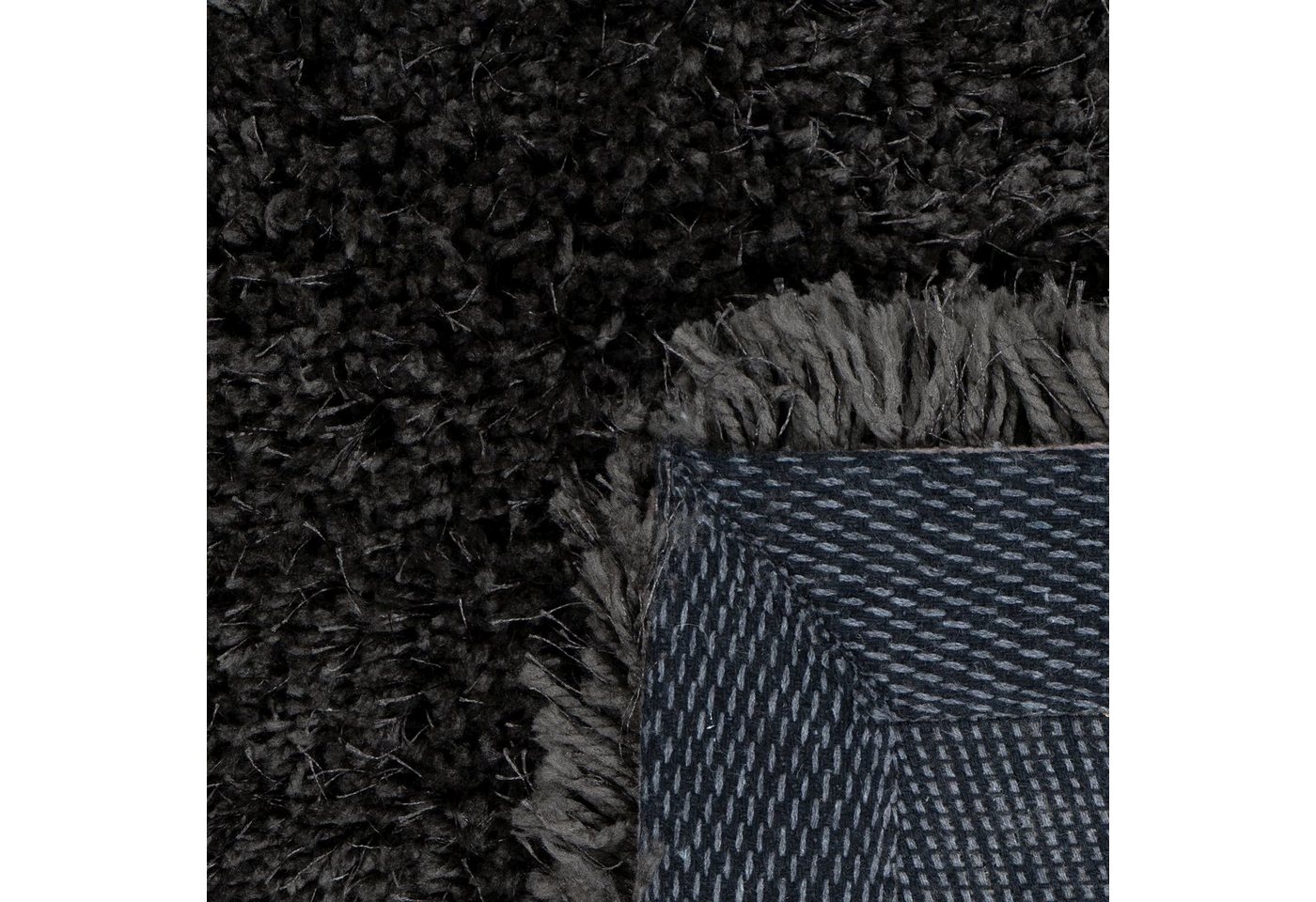 Consilio Concept Designteppich MONA Teppich Wohnzimmer Hochflor Shaggy langflorig handgefertigt – Bild 5 von 5