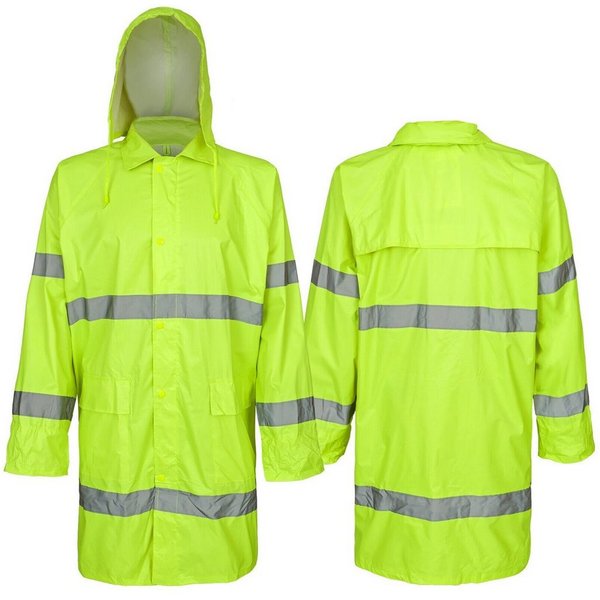Consorte Regenjacke Warnschutzjacke Regenjacke Warn Wetterjacke Grün Gelb Neo(SAT-Z)