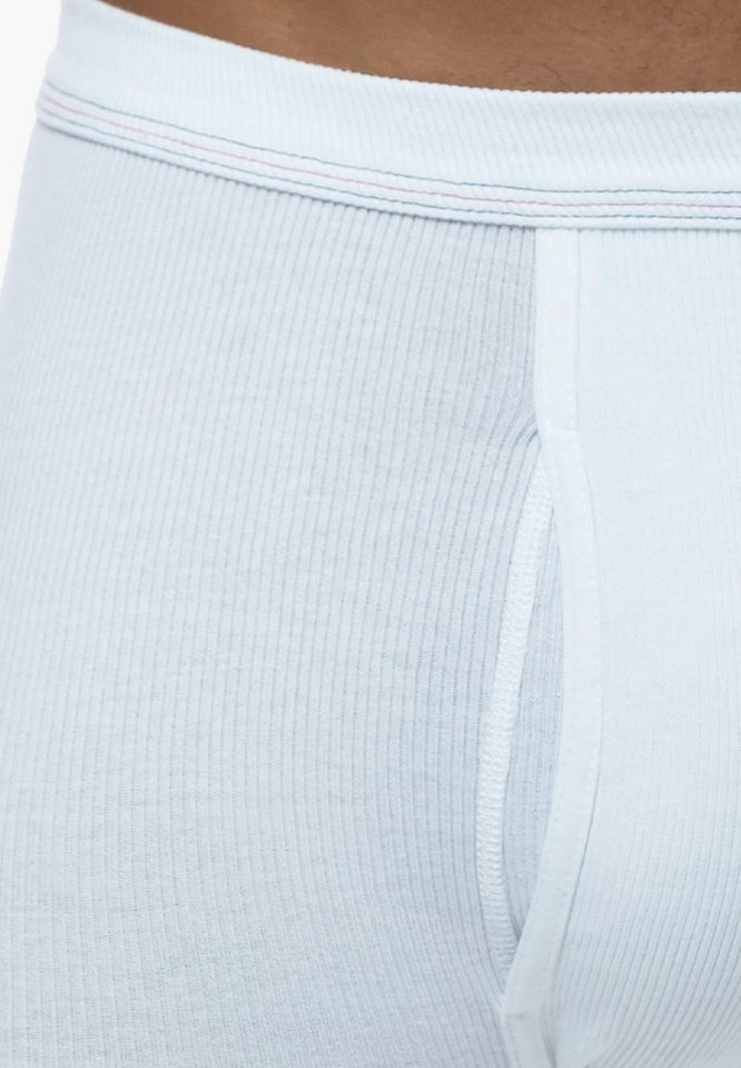 conta Retro Boxer 5er Pack Doppelripp (Spar-Set, 5-St) Long Short / Pant - Baumwolle - mit Eingriff - Formstabil – Bild 4 von 5
