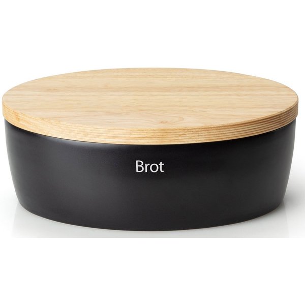 Continenta Brotkasten, Keramik, Massivholz, (1-tlg), Brottopf