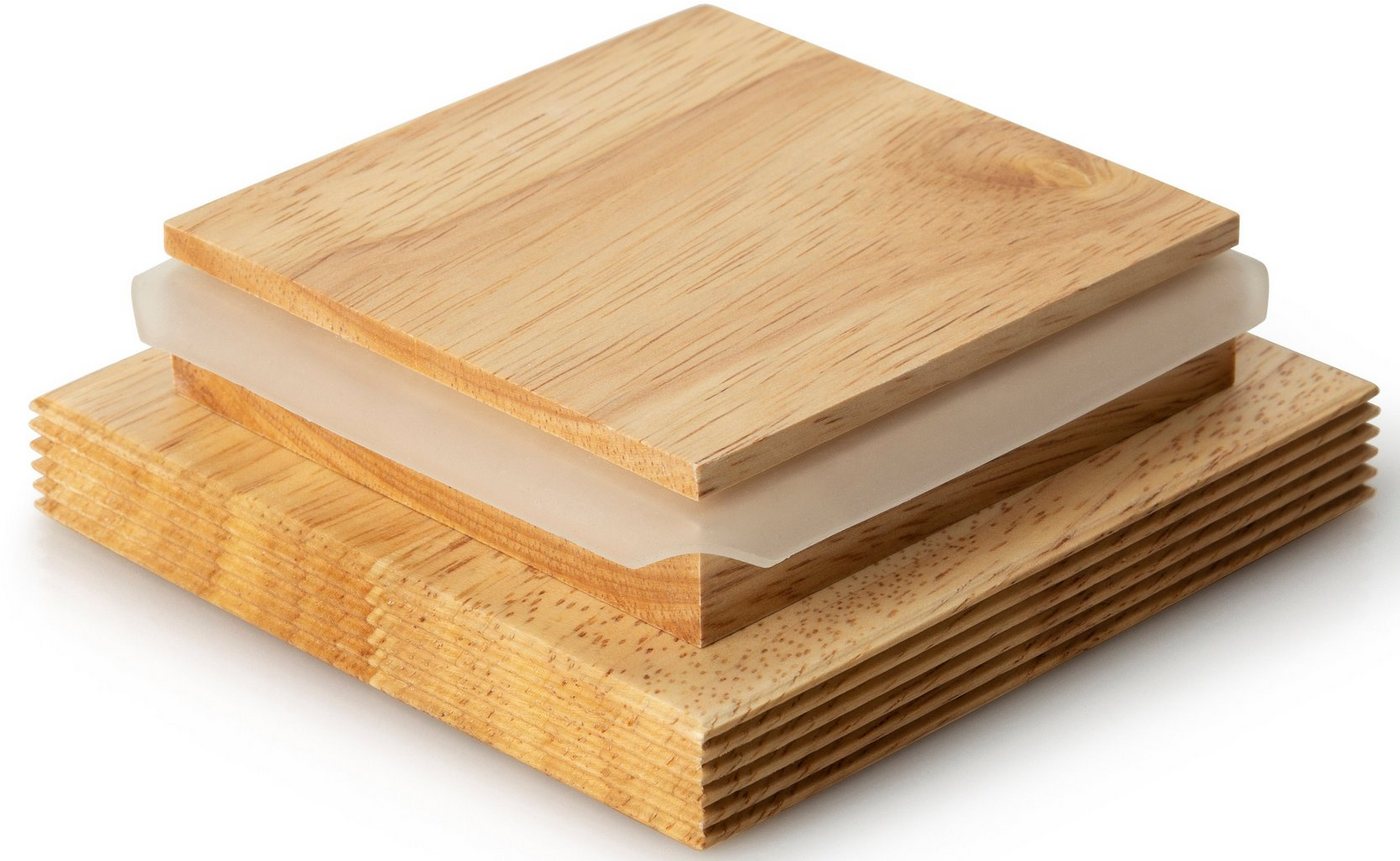 Continenta Kaffeedose, Keramik, Massivholz, (1-tlg), Kaffeedose – Bild 5 von 5
