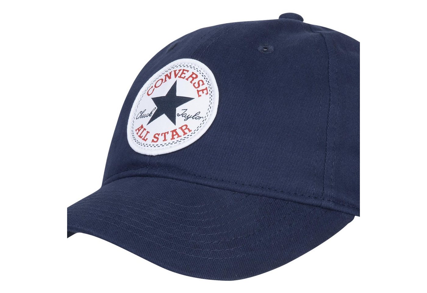 Converse Baseball Cap CAN CHUCK PATCH CURVE BRIM HAT für kids 8-15 Jahre mit gebogenem Schirm, 6-Panel-Design, bestickte Optik – Bild 5 von 5