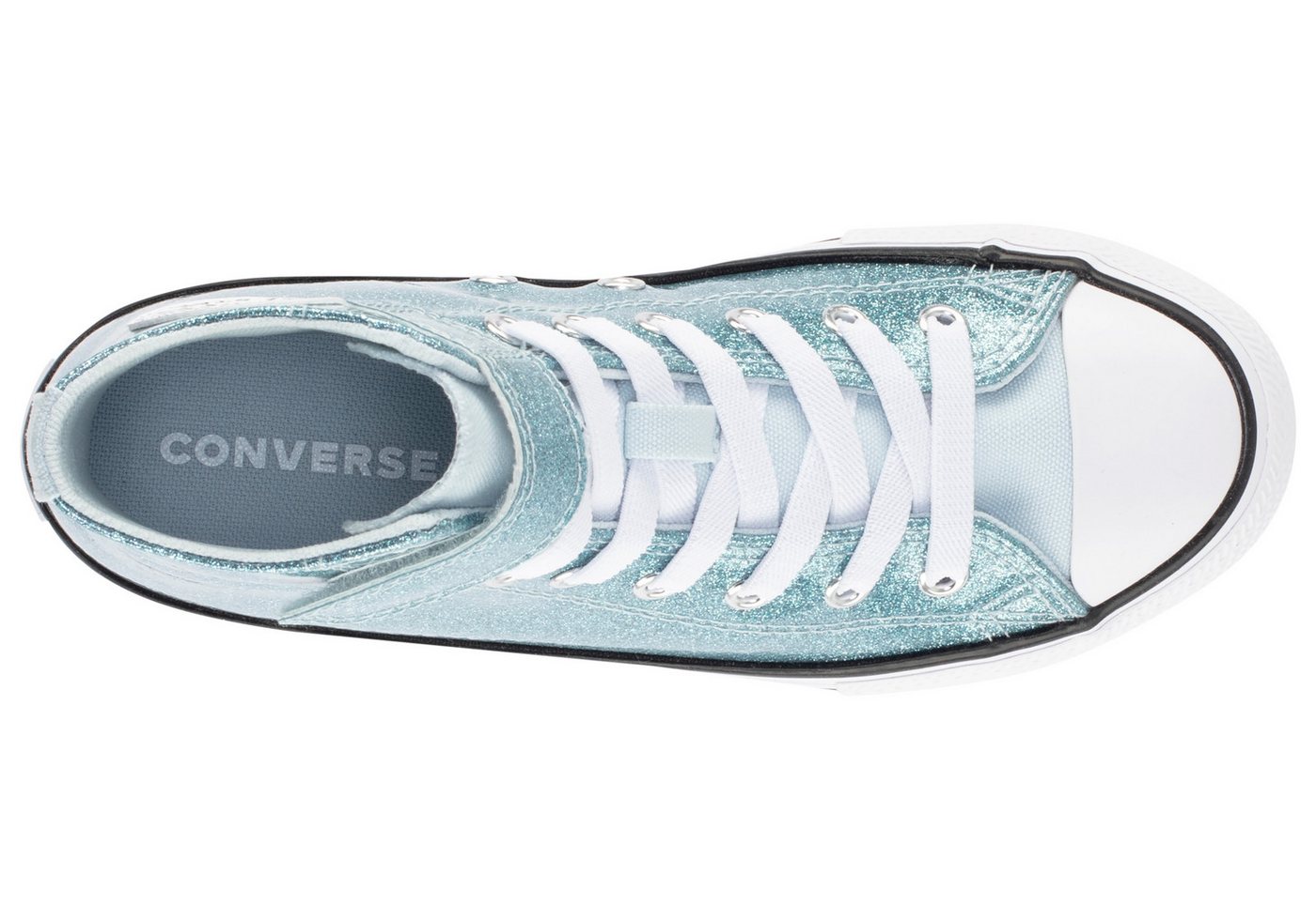 Converse CHUCK TAYLOR ALL STAR COATED GLITTER EASY-ON Sneaker – Bild 4 von 5