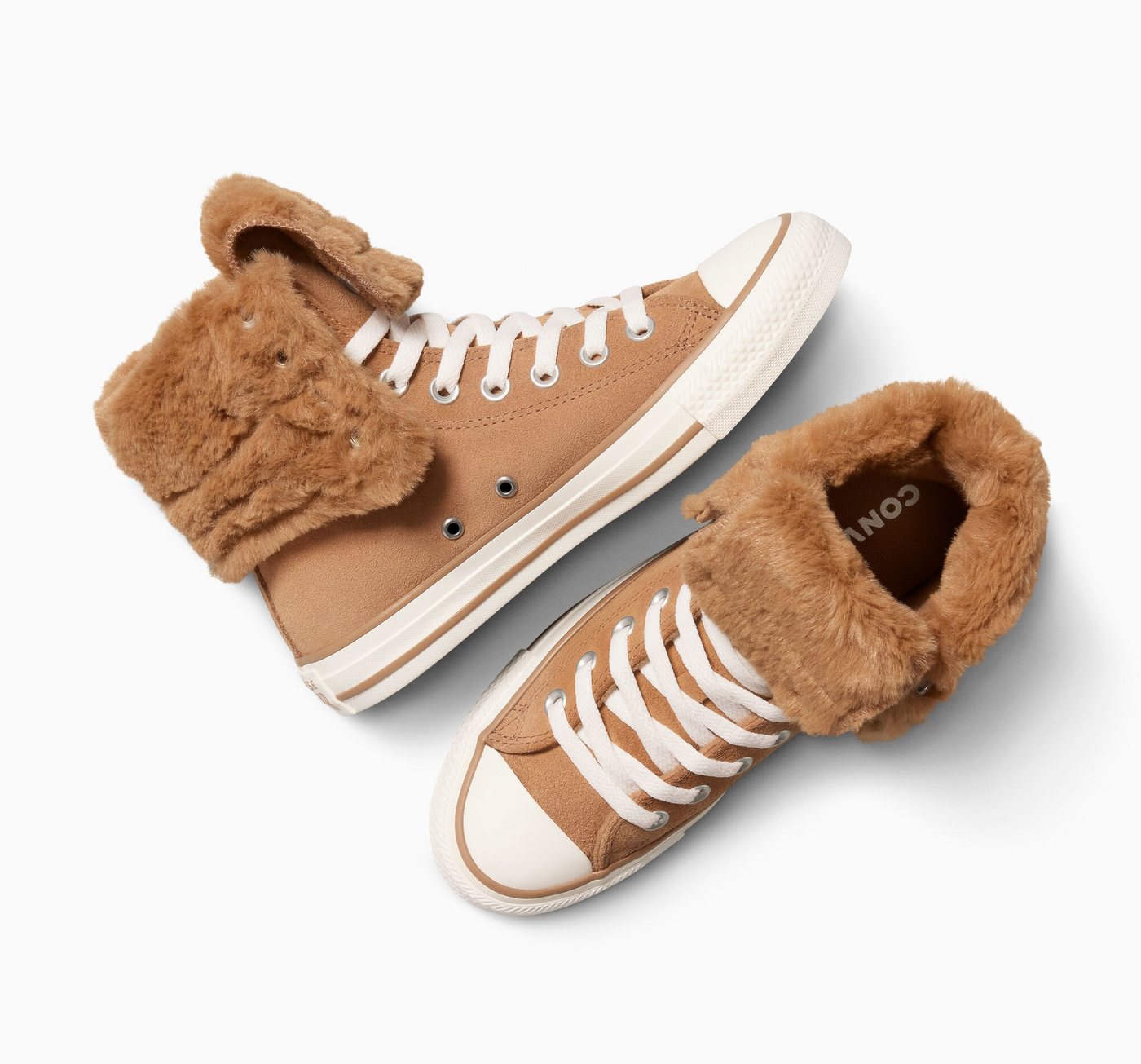 Converse CHUCK TAYLOR ALL STAR FOLD OVER Sneaker Winterschuhe, gefüttert – Bild 4 von 5