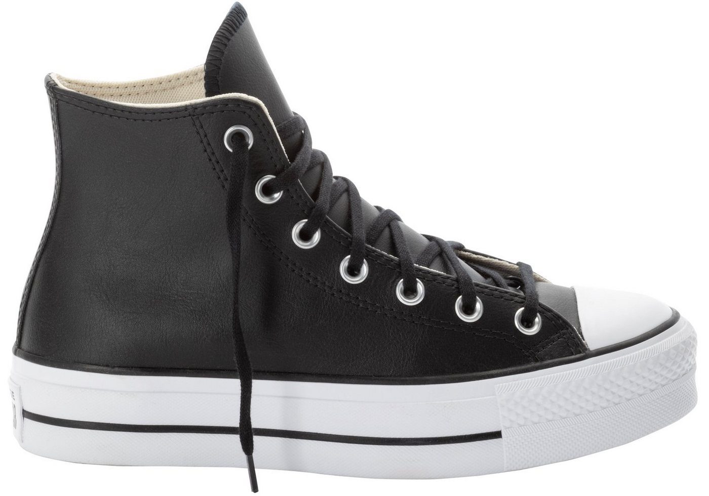 Converse CHUCK TAYLOR ALL STAR LEATHER PLATFORM Sneaker – Bild 2 von 5
