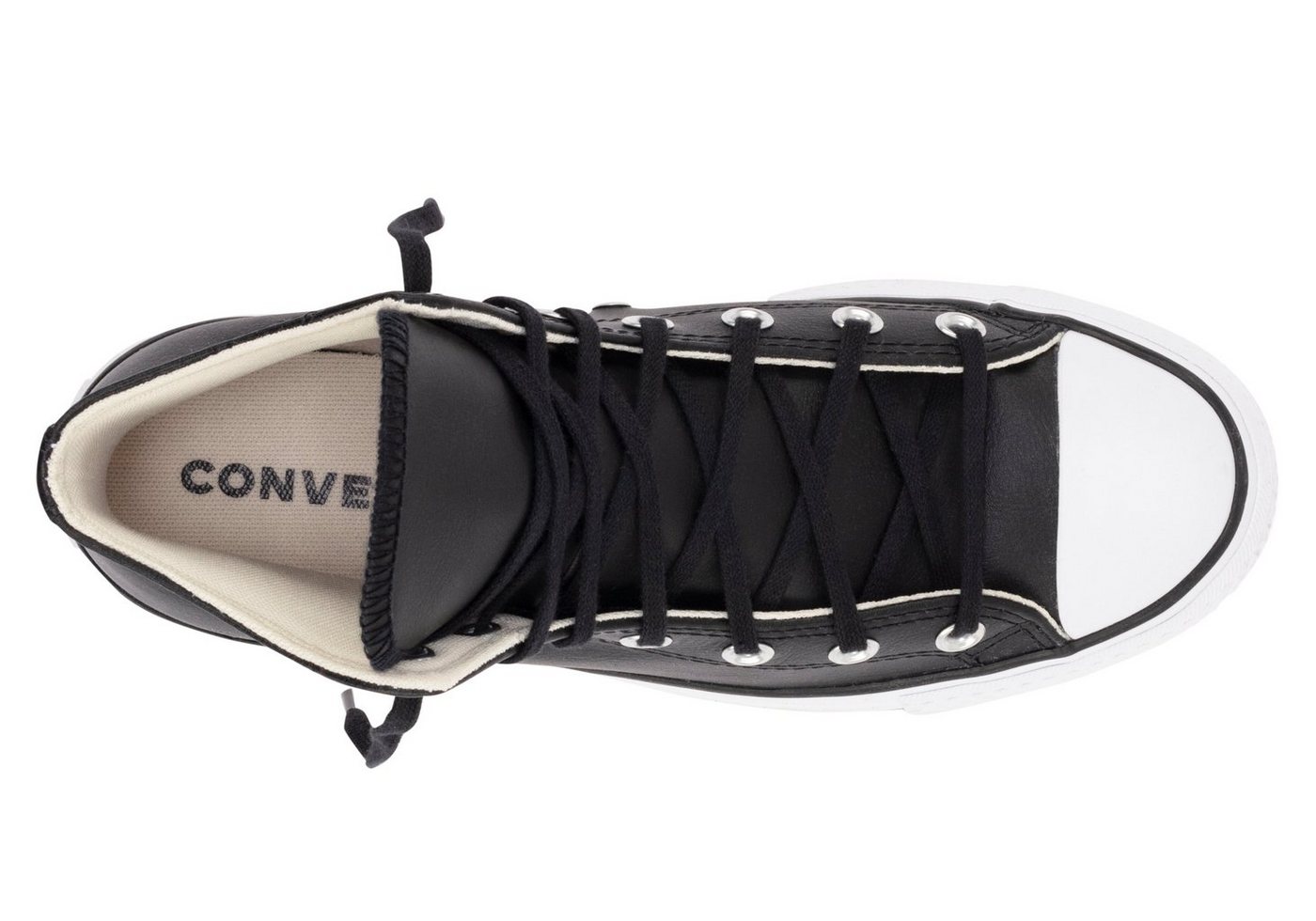 Converse CHUCK TAYLOR ALL STAR LEATHER PLATFORM Sneaker – Bild 4 von 5