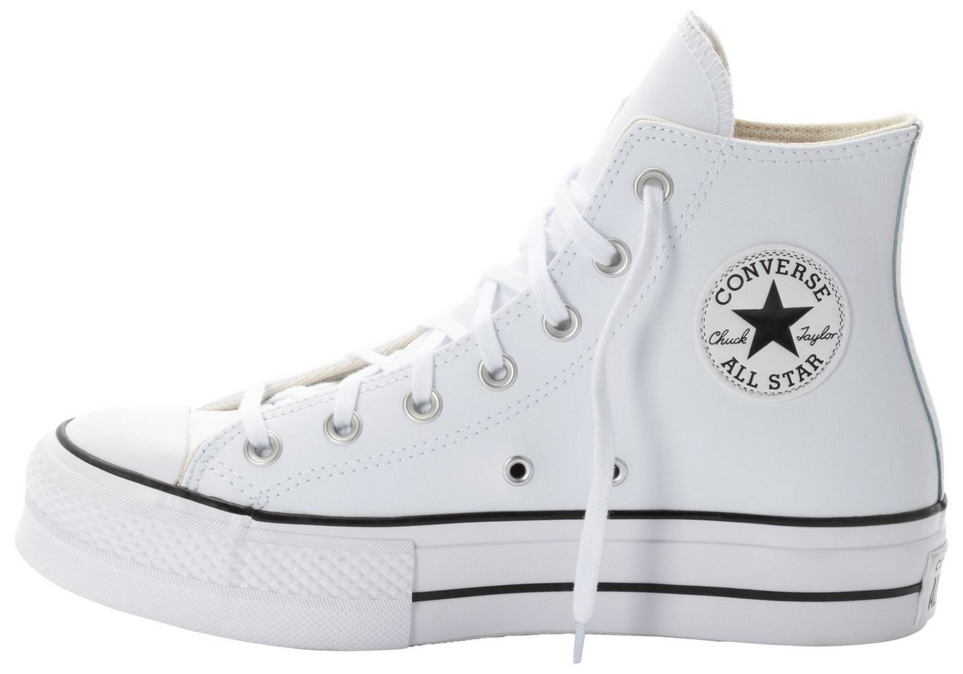 Converse CHUCK TAYLOR ALL STAR LEATHER PLATFORM Sneaker – Bild 2 von 5