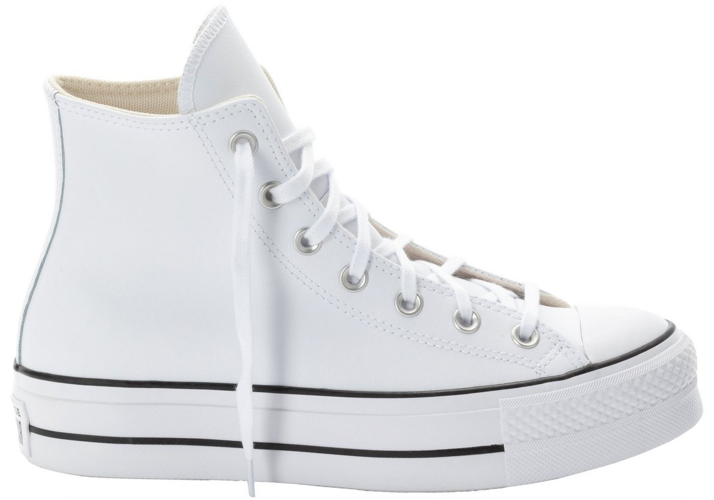 Converse CHUCK TAYLOR ALL STAR LEATHER PLATFORM Sneaker – Bild 3 von 5