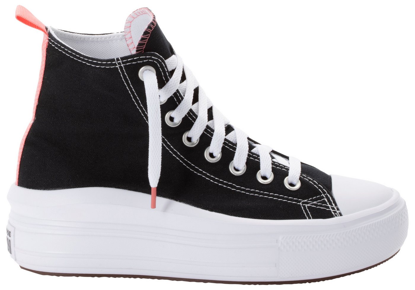 Converse CHUCK TAYLOR ALL STAR MOVE CANVAS PLATFORM HI Plateausneaker (für Jugendliche) – Bild 3 von 5