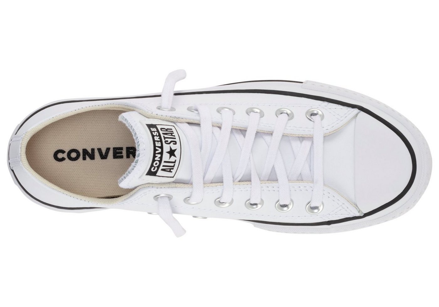 Converse CHUCK TAYLOR ALL STAR PLATFORM LEATHER Sneaker – Bild 4 von 5