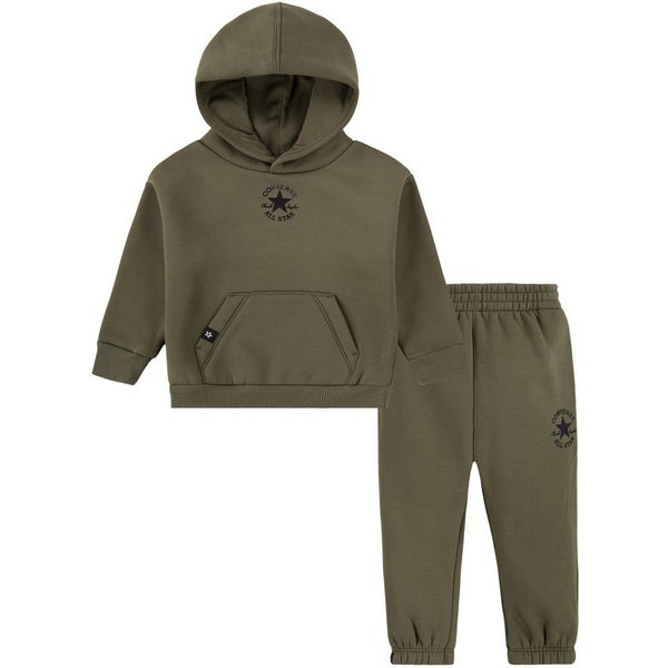 Converse Jogginganzug CNVN CORE PO SET (2-tlg), zweiteiliges Set aus Kapuzensweatshirt und Jogginghose, Regular Fit