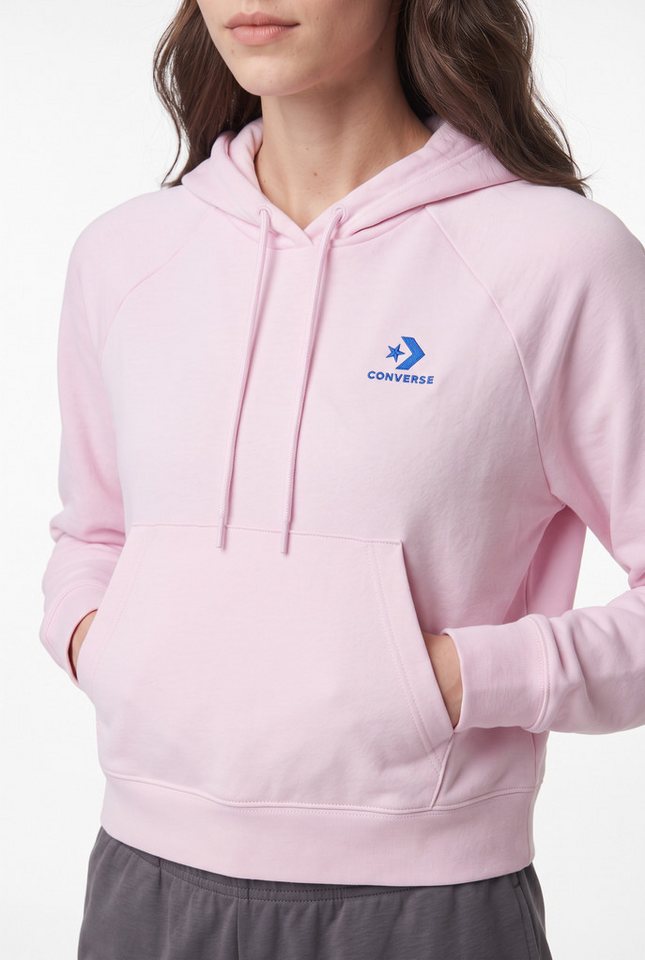 Converse Kapuzensweatshirt aus Baumwolle und Polyester, angenehm weiche Anmutung – Bild 2 von 5