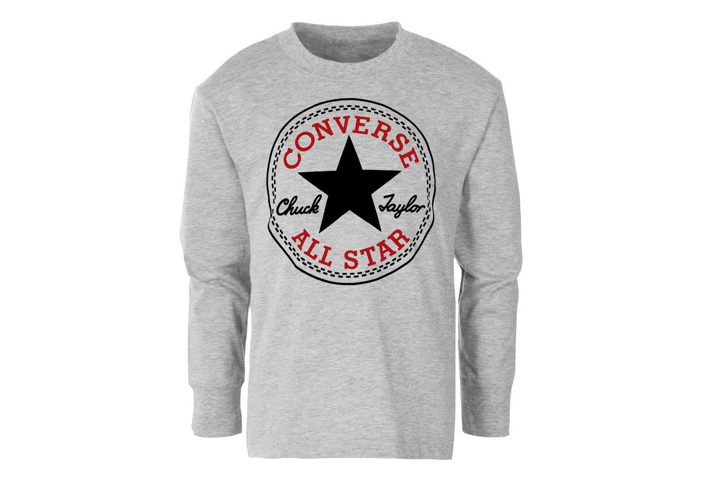 Converse Langarmshirt CNVB CHUCK PATCH LS TEE für Kinder und Jugendliche, weicher Jersey-Stoff, elastisches Material – Bild 2 von 4
