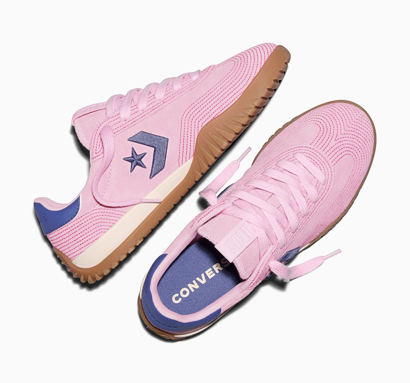 Converse RUN STAR TRAINER STITCHED SUEDE Sneaker – Bild 4 von 5