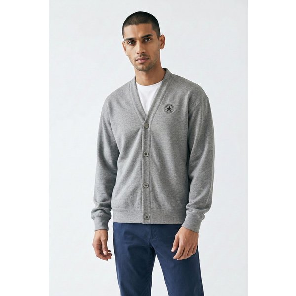 Converse Sweatjacke CHUCK CARDIGAN aus Baumwolle und Polyester, in den Größen S bis XXL