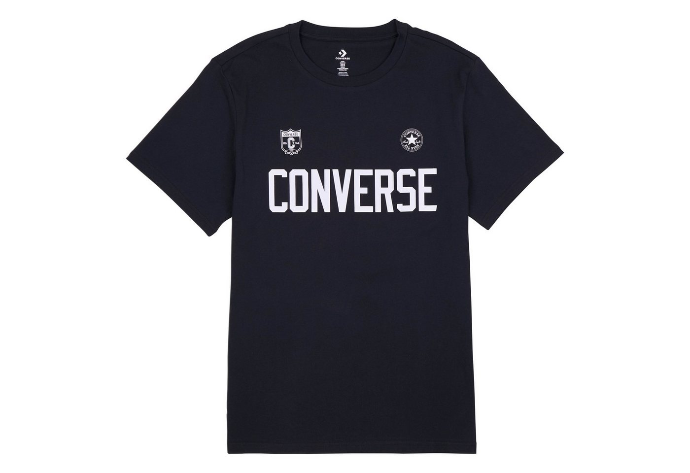Converse T-Shirt aus Baumwolle, in den Größen XS bis XXL – Bild 2 von 3