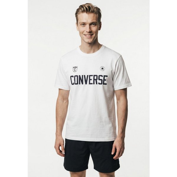Converse T-Shirt aus Baumwolle, in den Größen XS bis XXL