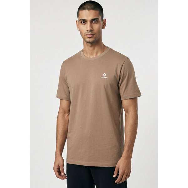 Converse T-Shirt EMBROIDERED STAR CHEVRON TEE mit Logoschriftzug, aus Baumwolle, Regular Fit