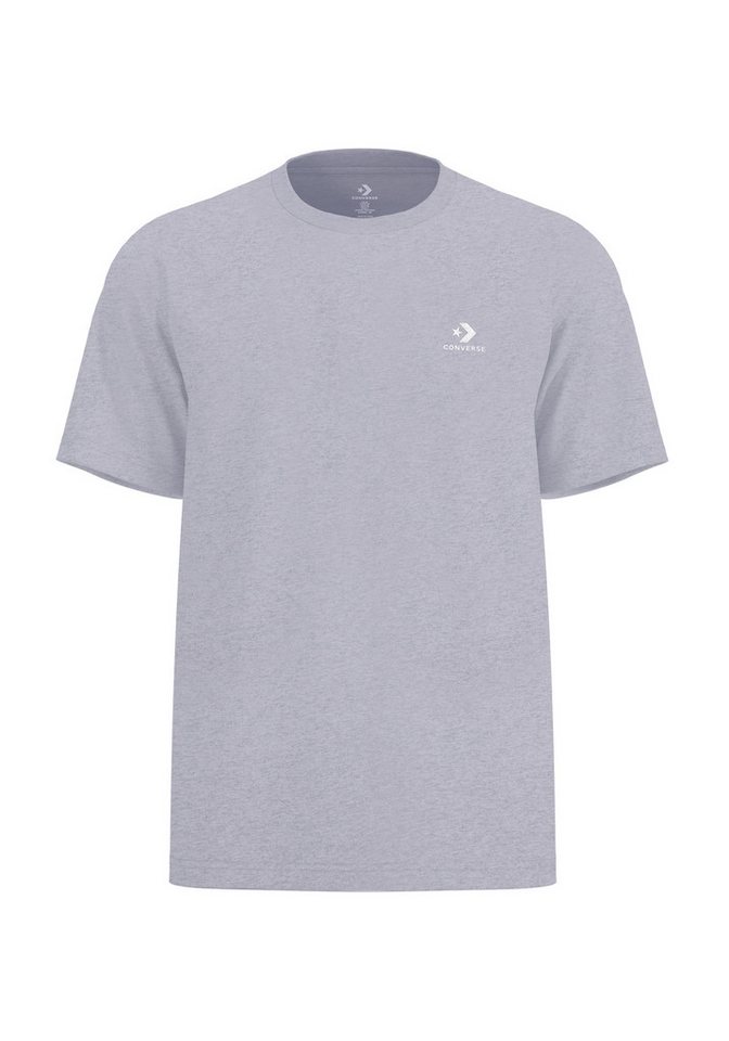 Converse T-Shirt STAR CHEV EMB TEE Kurzarm, mit Rundhalsausschnitt, ohne Verschluss, aus Baumwolle – Bild 2 von 2