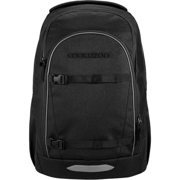 coocazoo Schulranzen Schulrucksack EVERY Midnight Black, ergonomisch, rückenschonend, Leichtgewicht