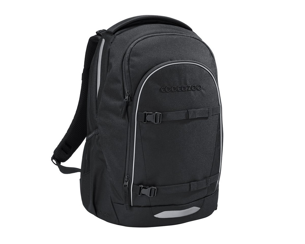 coocazoo Schulranzen Schulrucksack EVERY Midnight Black, ergonomisch, rückenschonend, Leichtgewicht – Bild 3 von 5