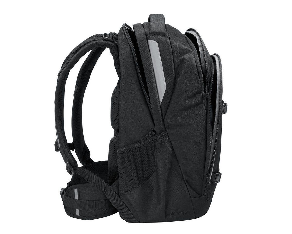coocazoo Schulranzen Schulrucksack EVERY Midnight Black, ergonomisch, rückenschonend, Leichtgewicht – Bild 5 von 5