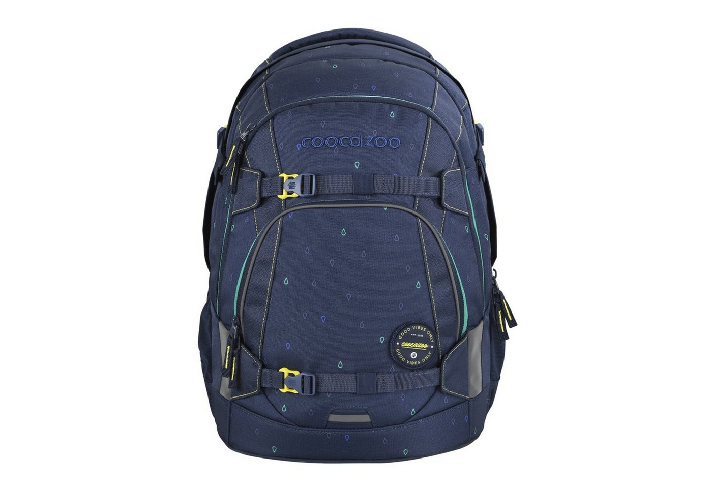 coocazoo Schulranzen Schulrucksack-Set „Happy Raindrops“, 3-teilig (3-tlg) – Bild 2 von 4