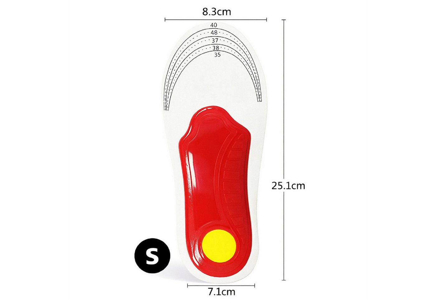 COOL-i ® Einlegesohlen Orthopädische 3D-Einlegesohlen, Für Alltag, Sport & Freizeit – Bild 2 von 5