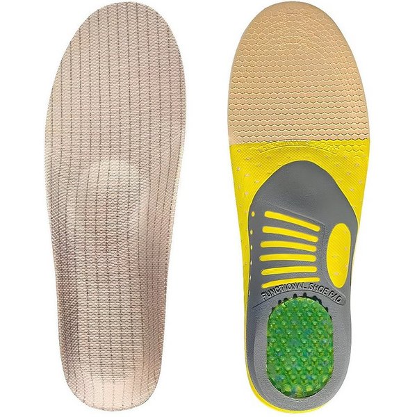 COOL-i ® Einlegesohlen Orthopädische Gel-Einlegesohlen – Stoßdämpfend & zuschneidbar, mit Fußgewölbestütze bei Druckschmerz, Fersensporn & Ermüdung